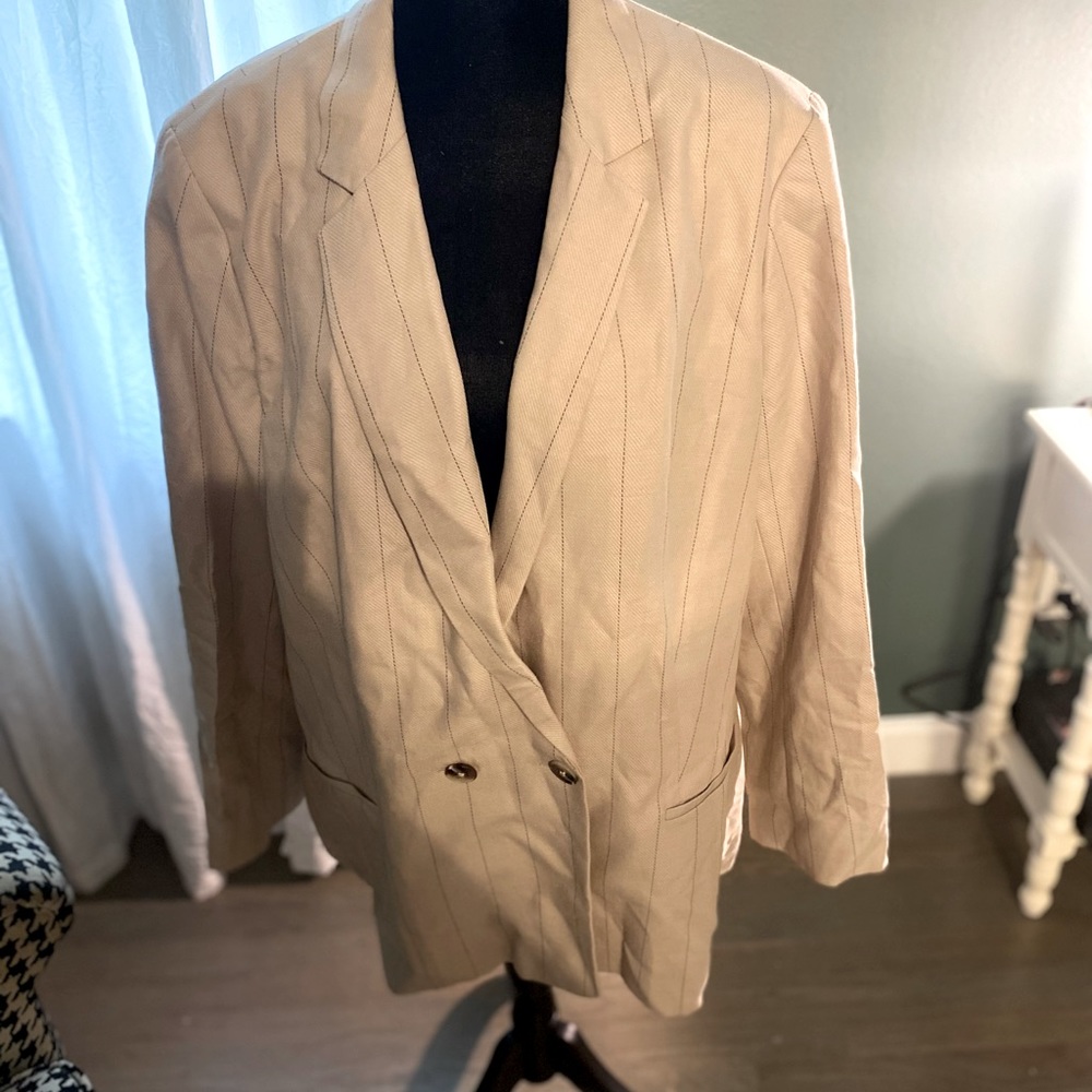Tan blazer